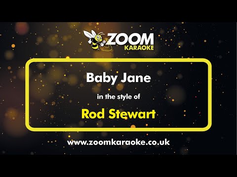 Rod Stewart - Baby Jane - Karaoke Version From Zoom Karaoke