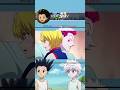 🍀 what just hisoka say to kurpkia 😱||#hunterxhunter #anime #shorts