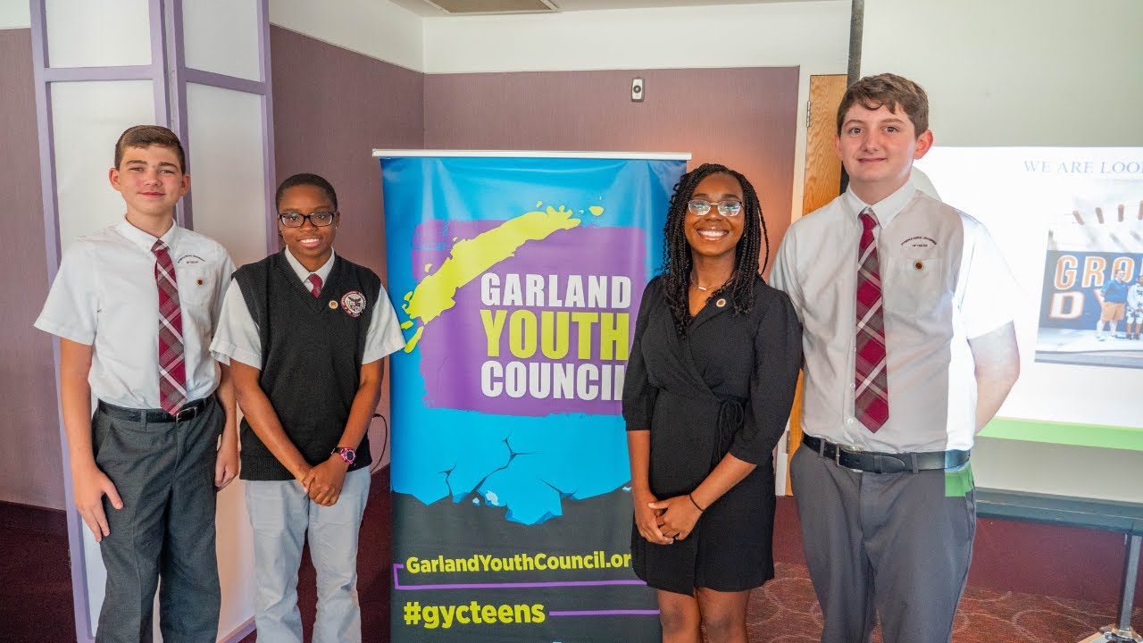 ILTexas Students Inducted to the Garland Youth Council International Leadership of Texas YouTube