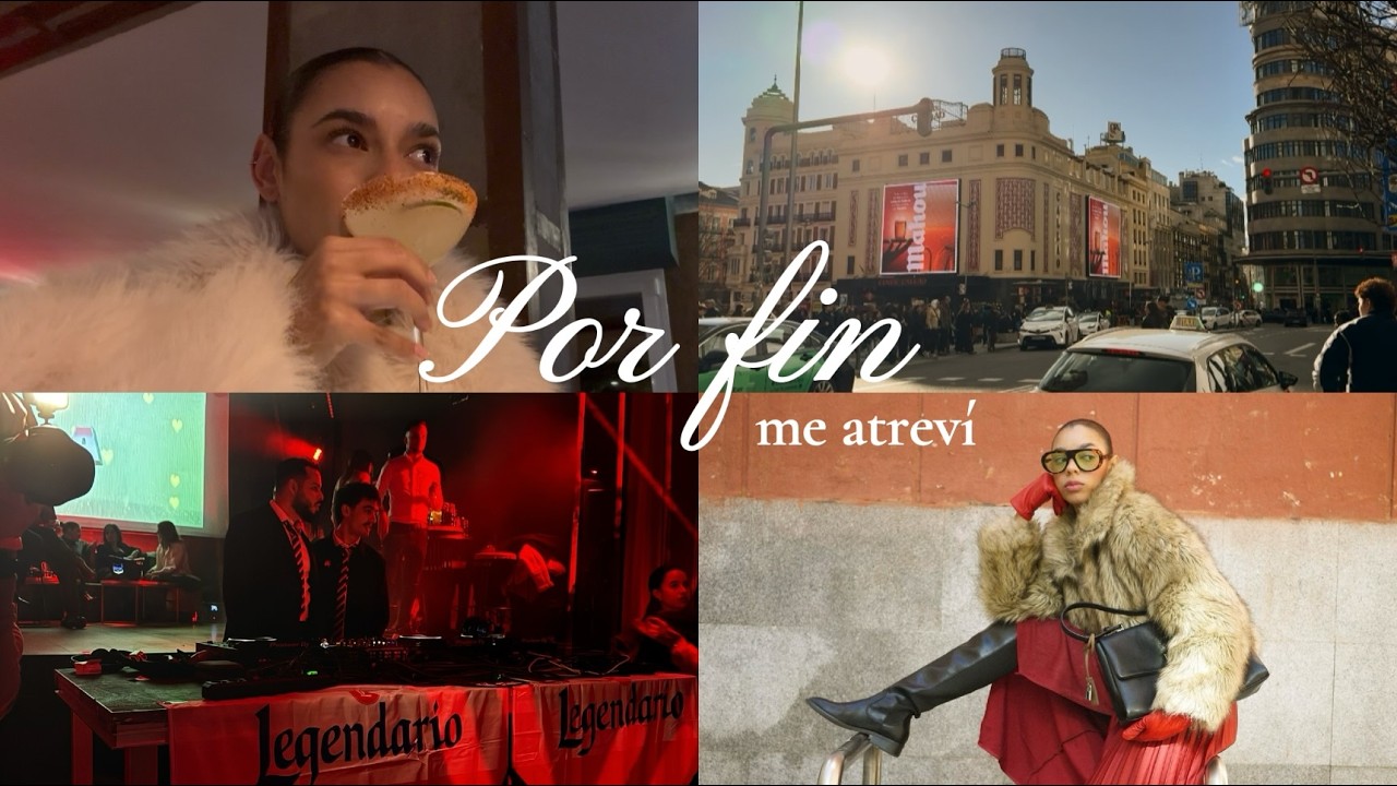 Empiezo YouTube | 3 días conmigo en Madrid | VLOG 01