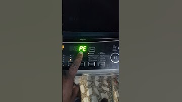 Lg washing machine PE error code solved kare| PE Error Code lg washing machine #shorts #viralshorts