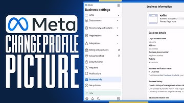 How To Change Profile Picture On Facebook Meta Business Suite (2025) Simple Tutorial