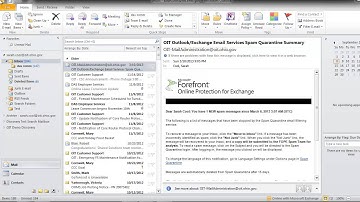 Outlook cached vs online
