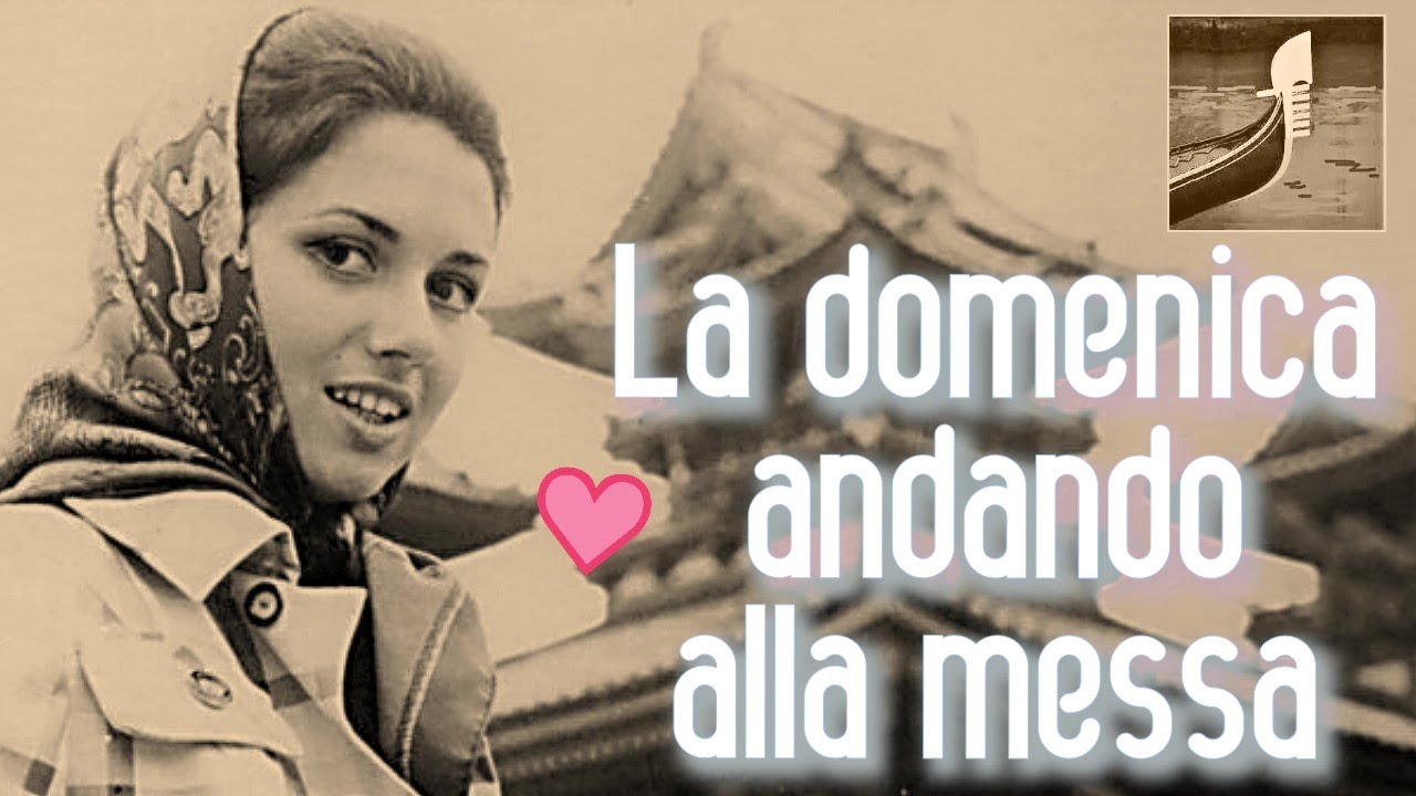 GIGLIOLA CINQUETTI sings Italian Folklore Live "LA DOMENICA ANDANDO