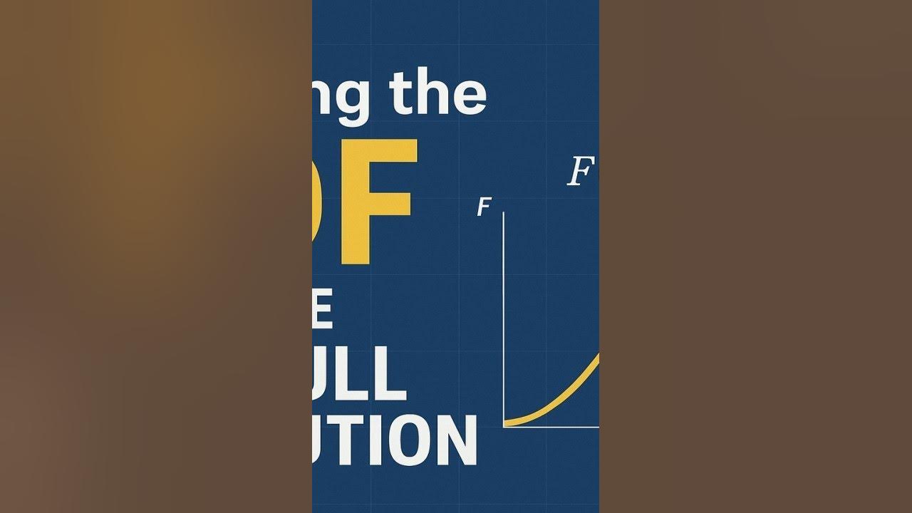 Calculating the Cumulative Distribution Function (CDF) of the Weibull
