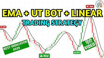 EMA + UT Bot + Linear Regression Setup 2025 #chartseekhe