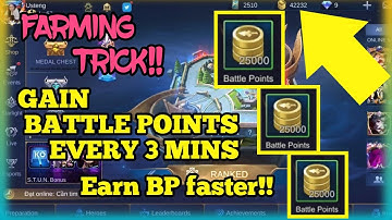 HOW TO GET MORE BATTLE POINTS IN MOBILE LEGENDS 2021