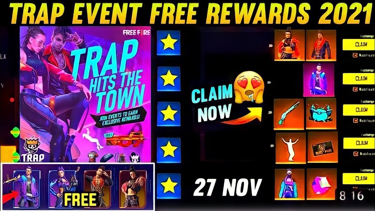 TRAP EVENT FREE FIRE | TRAP EVENT RETURN FREE FIRE | FREE FIRE NEW EVENT | OB31 UPDATE FREE FIRE