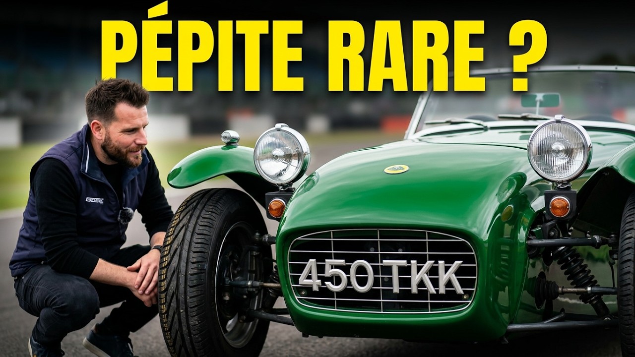 Lotus Seven S2 de 1962 : la conduite réduite à l'essentiel