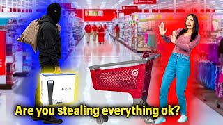 Burglar Goes Shoplifting