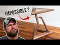 IMPOSSIBLE Floating Table Build - Will It Work?