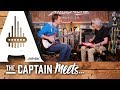 The captain meets country king albert lee  andertons music co