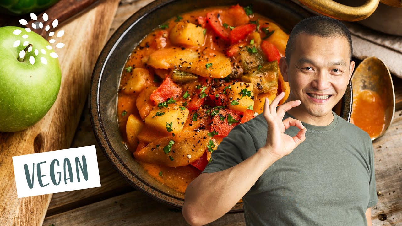 Gemüsegulasch - schnell und einfach! | Vegan