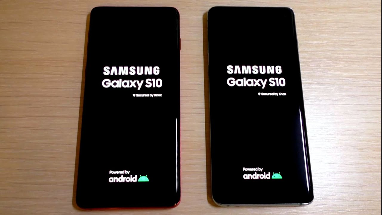 Samsung Galaxy S10 Double Bootanimation - YouTube