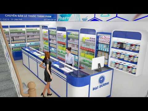 Video Thiết kế thi công nhà thuốc đạt chuẩn GPP - youtube