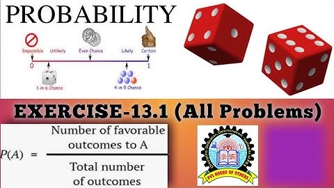 10th class Probability ex 13.1 in telugu