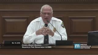 Council Budget Hearings May 18th 2016
