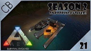ARK: Survival Evolved - Building a Dock! - S2Ep21