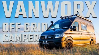 Meet the Vanworx Maxtraxx Crafter, the fully off grid camper conversion.