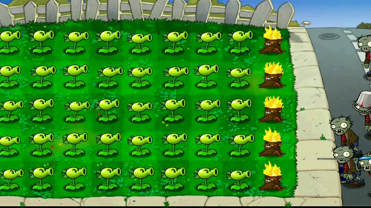 Plants vs zombies repeater *(AKSHAYGAMESLOVER)* YouTube