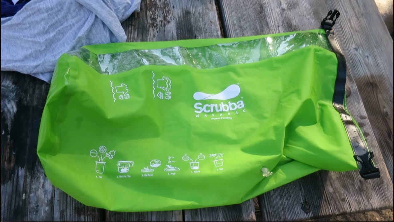 Sac de lavage camping / Scrubba 