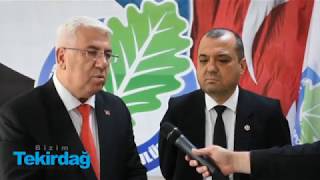 Milletvekili İlhami Özcan Aygun ve Başkan Rasim Yüksel'den Ergene Velimeşespor'a Ziyaret