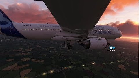 MSFS 2020 Ultra Settings A320 NEO Using Voice Attack software