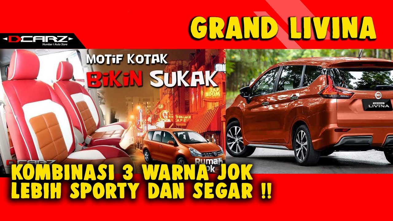 Desain Cover Jok Mobil Livina Bekasi Jakarta Depok Surabaya