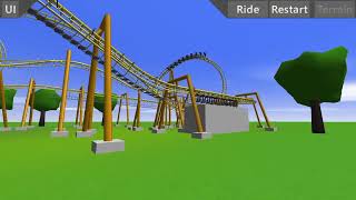 Ultimate coaster 2 Corkscrew Inverted