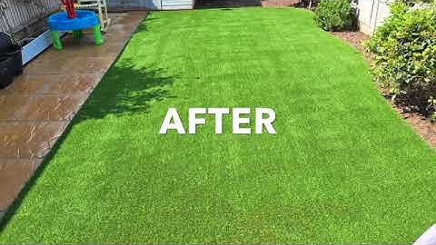 PAG Artificial Grass Installation Video in Mill Hill