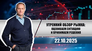 картинка: Утренний обзор рынка: оцениваем ситуацию и принимаем решения
