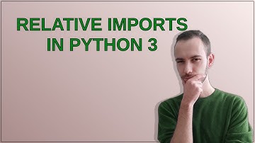 Relative imports in Python 3
