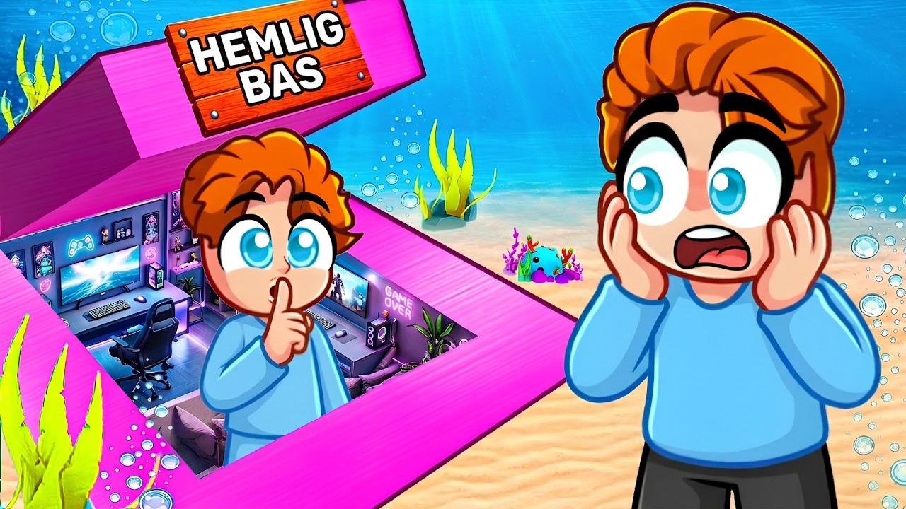 Jag Hittade Bebis Periks Hemliga UNDERVATTENSBAS I Roblox!