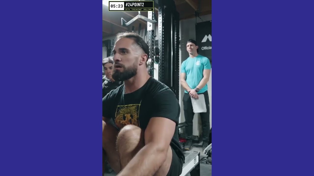 See how hard and hot training Roman Reigns and Seth Rollings go through before match
