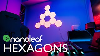 Full Review and setup of the Nanoleaf Hexagon Shapes 2021