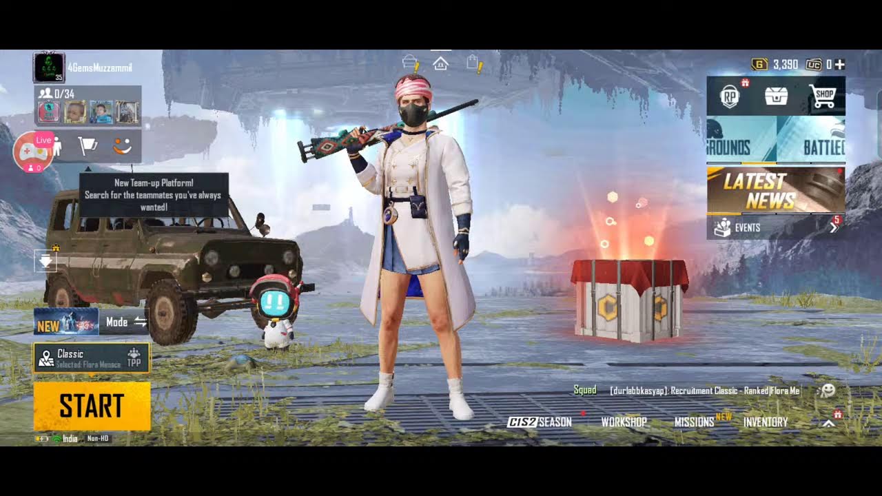 Watch me stream Battlegrounds India on Omlet Arcade!