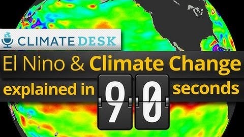 Explained in 90 Seconds: The El Niño-Climate Change Dance