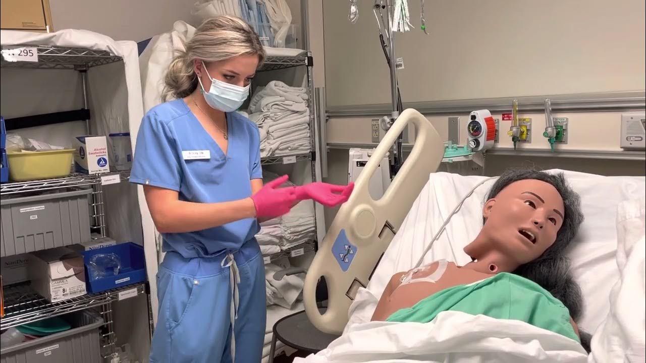 BYU SN CVAD Dressing Change Pass Off Part 1 Brinley Weaver YouTube