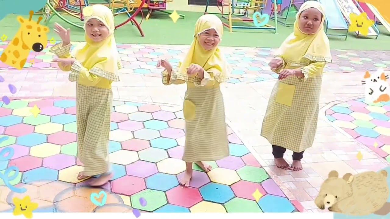 Tari Banana chacha Anak RA BM/ Seni Pertunjukkan