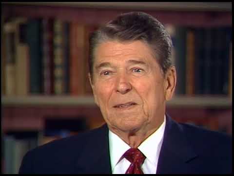 Video: Wer sang bei der Amtseinführung von Ronald Reagan?