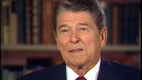 President Reagan's Interview on John Wayne on Sept...