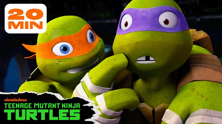 Ninja Turtles Being LITERAL Bros for 20 Minutes Straight 💥 | TMNT