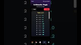 Arithmetic Magic. math learning application for your kids screenshot 5