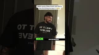 NINADRAMA meets Dillon Danis and this is the first thing he says 👀😭😳