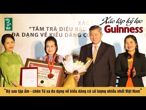 Video Tâm Trà Diệu Bảo xác lập kỷ lục Guinness Việt Nam với... - youtube