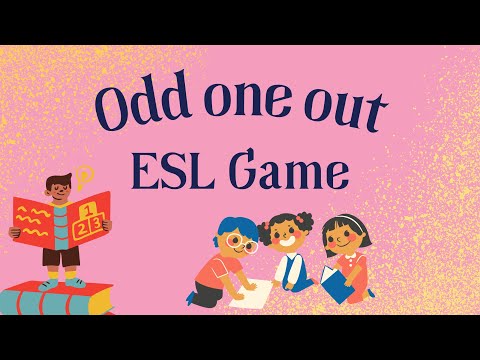 Odd One Out Esl Warm-Up Game - Esl Activities