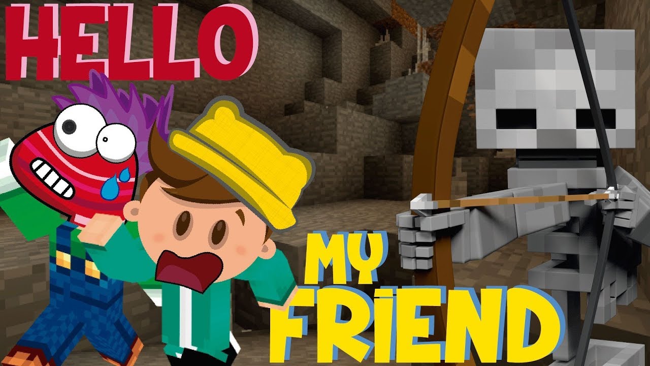 Hello my Friend / MINECRAFT CAP 3
