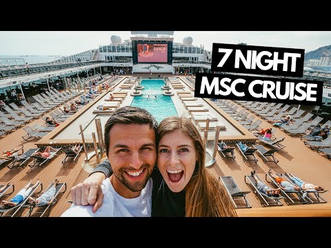 7 Night Cruise To Spain, Italy U0026 France! | MSC Grandiosa Full Ship Tour (his First Cruise Ever!)