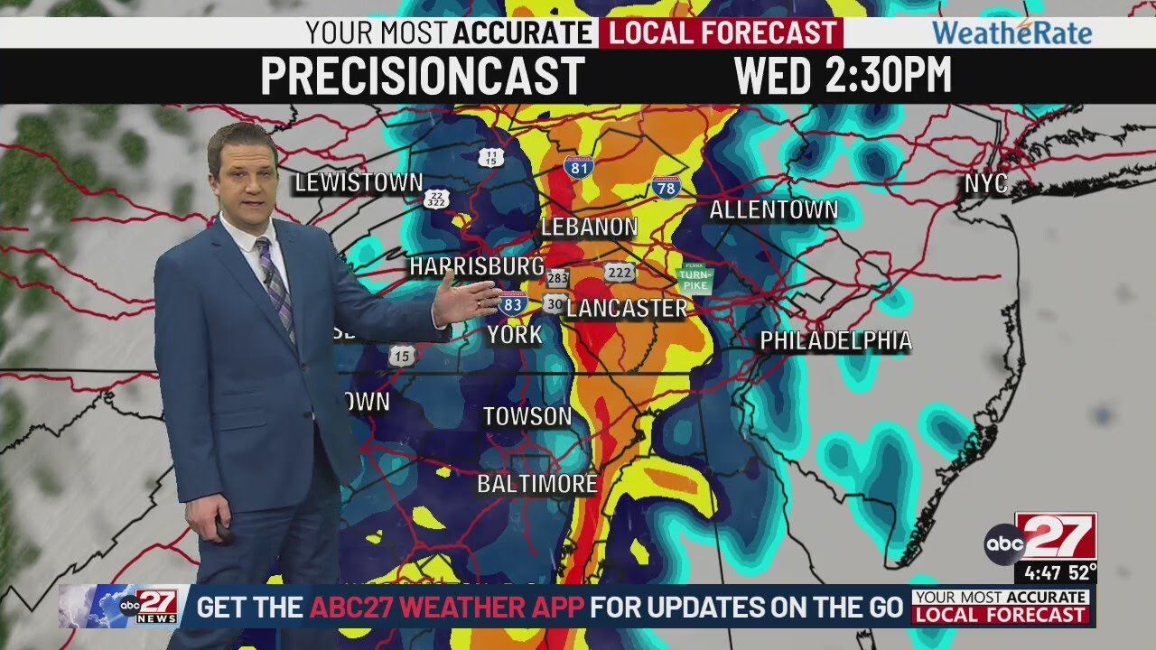 Brett's Wednesday Morning Forecast - YouTube