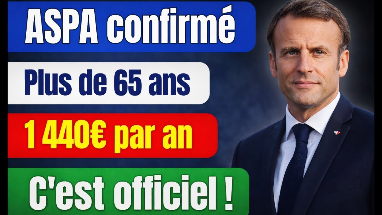 🚨 ASPA 2026 : augmentation confirmée de 120 € par mois pour les seniors de 65 ans et +